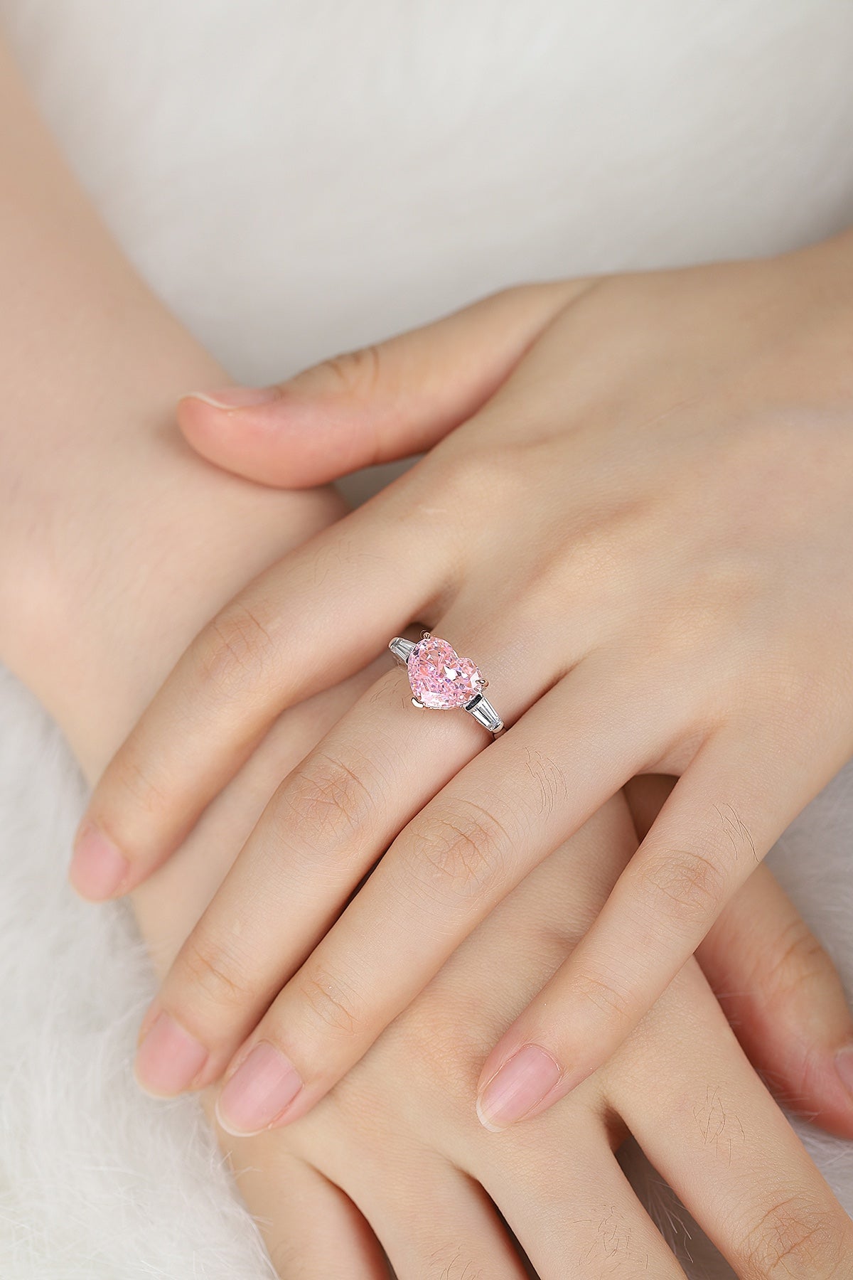 S925 Sterling Silver Ring with Cubic Zirconia RHSP92473 | SHANA LUX